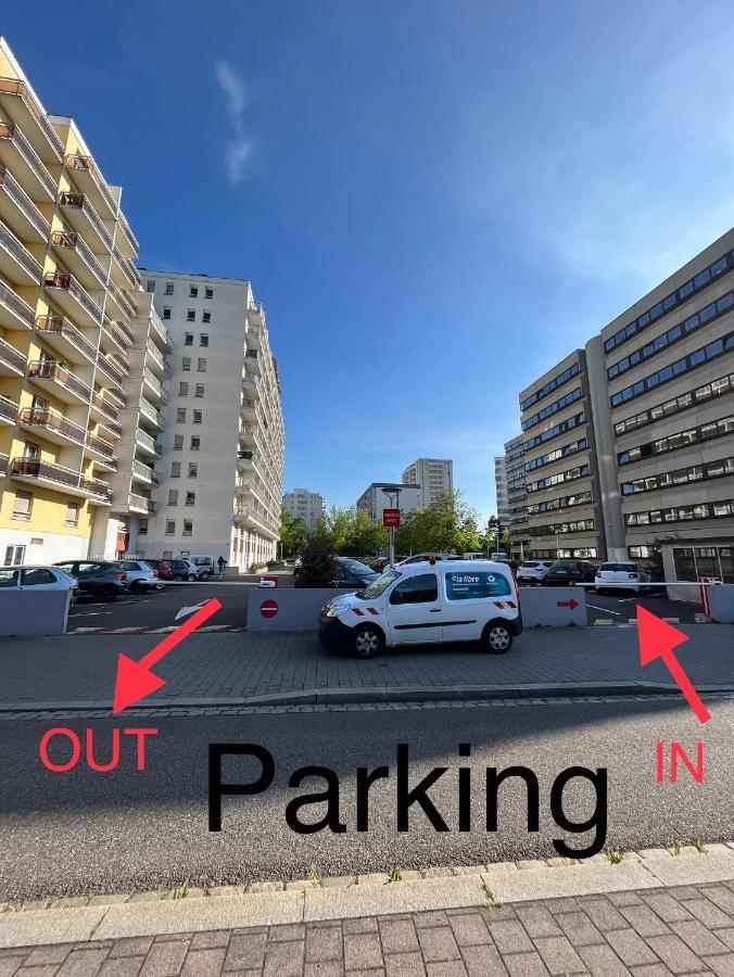 Appartement 6 Personnes Strasbourg Proche Centre Ville & Parking Bagian luar foto