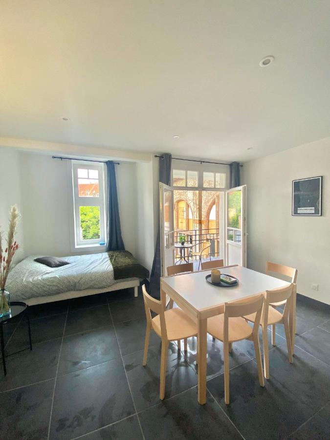 Appartement 6 Personnes Strasbourg Proche Centre Ville & Parking Bagian luar foto